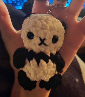 Panda Keychain $8